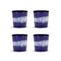 Serax - Feast Tasse, 250 ml, dunkelblau / weiß gestreift (4er-Set)