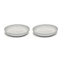 Serax - Inku Teller, Ø 21 cm tief, weiß (2er-Set)