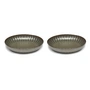 Serax - Inku Teller, Ø 23 cm tief, grün (2er-Set)