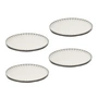 Serax - Inku Teller, Ø 24 cm, weiß (4er-Set)