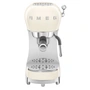 Smeg - Espresso Kaffeemaschine mit Siebträger ECF02, creme, Tritan™ Renew