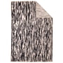 nanimarquina - Doblecara 1 Wollteppich, wendbar, 200 x 300 cm, schwarz / weiß