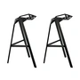 Magis - Stool One Hocker, H 74 cm, schwarz (2er-Set)