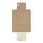 Cam Cam Copenhagen - Gesteppte Wickelunterlage, classic stripes camel
