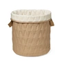 Cam Cam Copenhagen - Aufbewahrungskorb, 40 x 40 cm, classic stripes camel