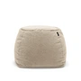 freistil - 173 Pouf (Teddy Edition), Ø 55 cm, steingrau (6532)
