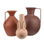 Pols Potten - Roman Vase, mattbraun (3er-Set)