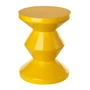 Pols Potten - Zig Zag Hocker, gelb