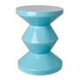 Pols Potten - Zig Zag Hocker, hellblau