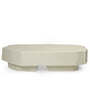 ferm Living - Staffa Couchtisch, Large, off-white