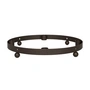OYOY - Adventskerzenhalter Pearl, Ø 31,5 x H 4,2 cm, antikes Messing