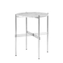 Gubi - TS Couchtisch Ø 40 cm, poliert / Marmor weiß