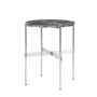 Gubi - TS Couchtisch Ø 40 cm, poliert / Marmor grau