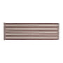Hay - Stripes and Stripes Wool Teppich, 200 x 60 cm, cream