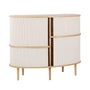Umage - Audacious Highboard Kommode, Eiche natur / white sands