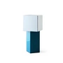 &Tradition - Pivot Portable ATD7 Akkuleuchte, blau / silber