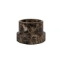 Mette Ditmer - Marble Kerzenhalter, tall, braun
