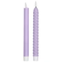 Design Letters - Cosy Forever LED Kerze, lilac (2er-Set)