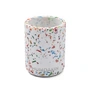 Humdakin - Terrazzo Zahnbürstenhalter, rainbow
