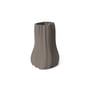 ferm Living - Moire Vase, H 20 cm, anthrazit