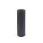 Nuuck - Lige Keramik Vase Ø 6 x H 19 cm, charcoal black