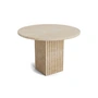 Norr11 - Soho Couchtisch Ø 50 x H 35 cm, Travertin natur