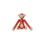 Kay Bojesen - Holz-Affe mini, vintage rot