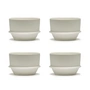 Serax - Dune Kaffeetasse by Kelly Wearstler, Alabaster / weiß (4er-Set)