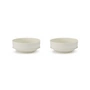 Serax - Dune Schale by Kelly Wearstler, Ø 14,5 cm, Alabaster / weiß (2er-Set)