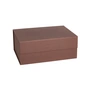 OYOY - Hako Aufbewahrungsbox, 33 x 25 cm, dark caramel