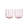 OYOY - Mizu Trinkglas, rose (2er-Set)