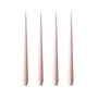 ester & erik - Spitzkerze, 24 cm, No. 38, rose quartz / matt (4er-Set)