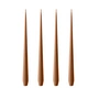 ester & erik - Spitzkerze, 24 cm, No. 23, raw toffee / matt (4er-Set)