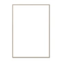 The Poster Club - Bilderrahmen Eiche beige, Echtglas, 70 x 100 cm