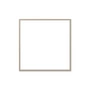 The Poster Club - Bilderrahmen Eiche beige, Echtglas, 50 x 50 cm