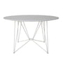Acapulco Design - The Ring Table, H 74 x Ø 120 cm, HPL weiß / weiß