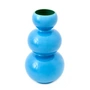 Acapulco Design - Los Floreros Vase, rumba, azul blau