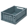 LIEWOOD - Weston Aufbewahrungsbox, 50 x 36 x 19,5 cm, whale blue