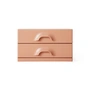 HKliving - Kommode mit 2 Schubladen, blush