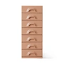 HKliving - Kommode mit 7 Schubladen, blush