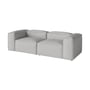 Bolia - Cosima Modulsofa 240 x 102 cm mit kleiner Ecke, Nantes hellgrau