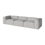 Bolia - Cosima Modulsofa 330 x 102 cm mit kleiner Ecke, Nantes hellgrau