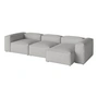 Bolia - Cosima Modulsofa 330 x 120 cm mit Chaiselongue rechts, Nantes hellgrau