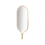 Bolia - Racquet Wandspiegel 140 x 50 x 5 cm, Eiche geseift