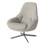 Bolia - Saga Sessel, Stahl satin / Nantes sand
