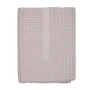 The Organic Company - Big Waffle Badetuch & Decke, 100 x 150 cm, dusty lavender