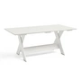 HAY - Crate Dining Table, L 180 cm, white
