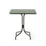 &Tradition - Thorvald SC97 Outdoor Bistrotisch, 70 x 70 cm, bronze green