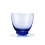 Holmegaard - Flow Wasserglas 35 cl, dunkelblau