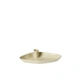 Broste Copenhagen - Mie Kerzentablett, Mini 10 x 8 x 2 cm, castle beige